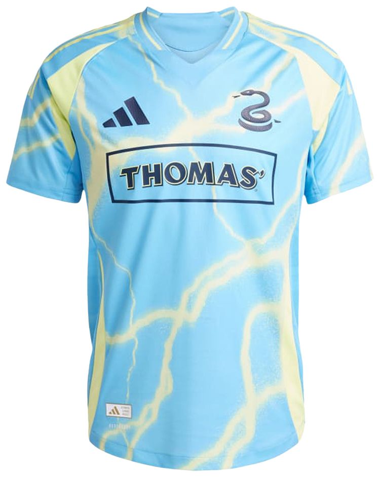 Adidas Philadelphia Union 2526 Away Authentic Jersey Semi Blue Burst