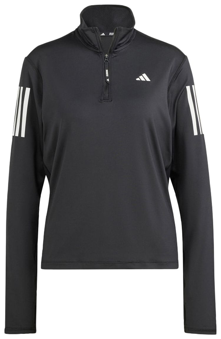 Adidas Own the Run Half Zip Jacket Black