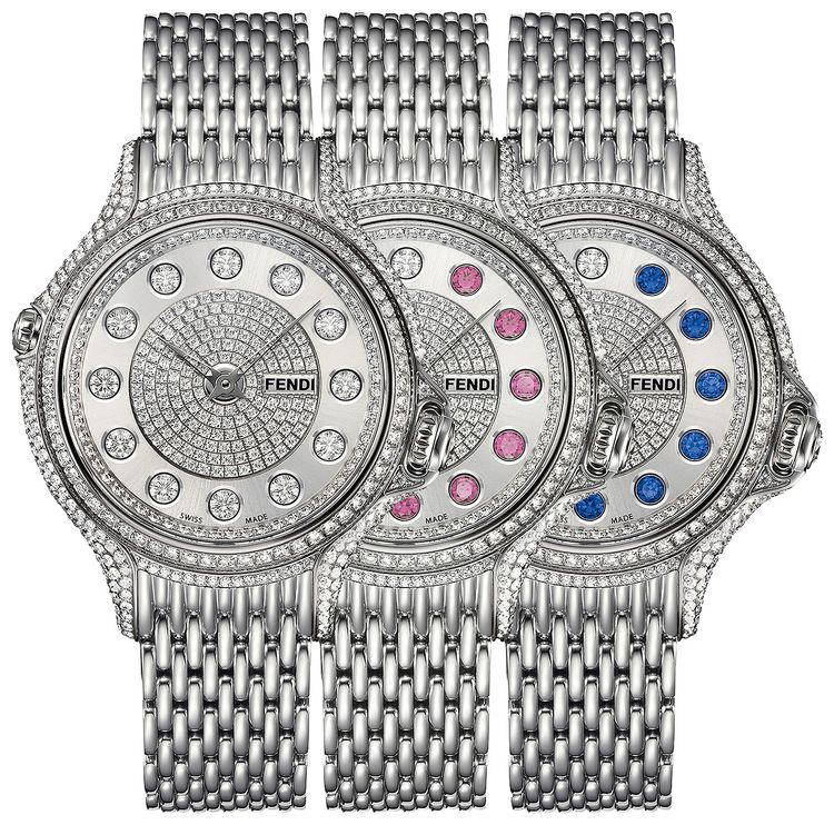 Fendi Crazy Carats Watch Stainless Steel