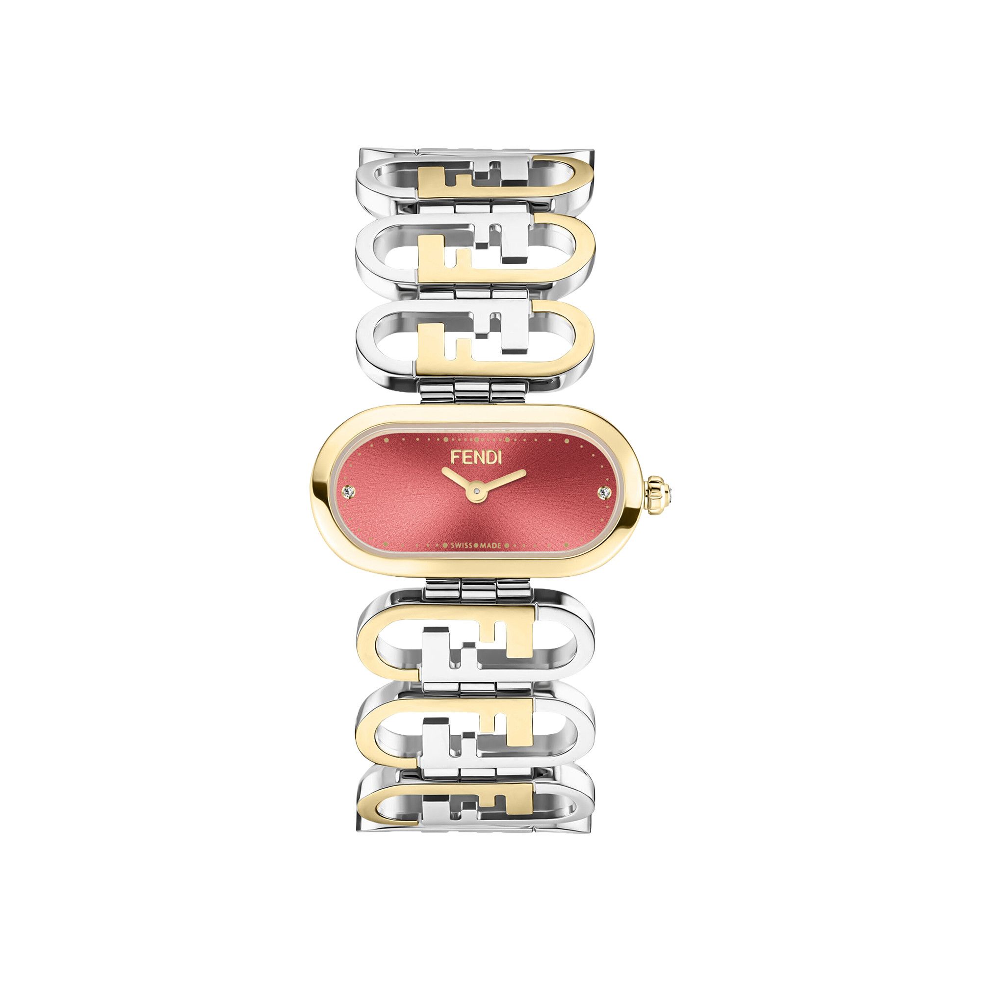 Buy Fendi Fendi O'Lock Diamond Watch 'Two Tone' - F149012301 | GOAT