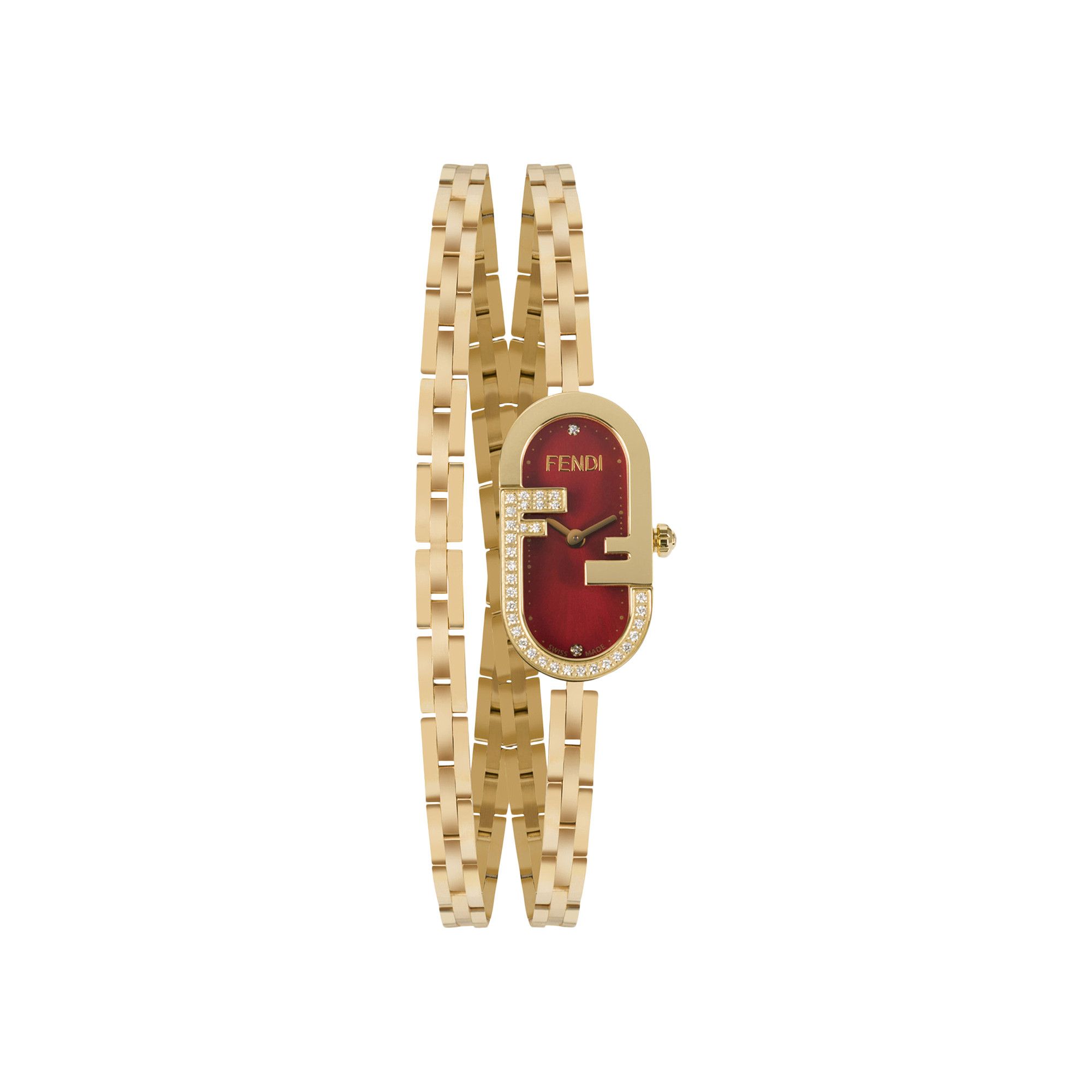 Buy Fendi O'Lock Bracelet Watch 'Gold' - F148041801 | GOAT