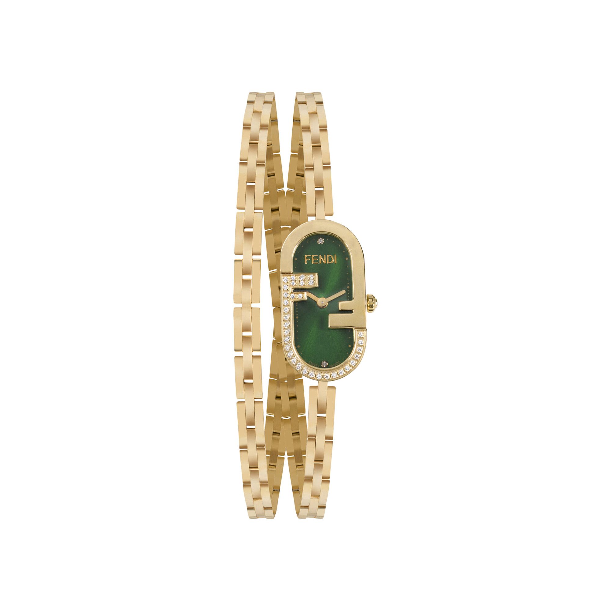 Buy Fendi O'Lock Bracelet Watch 'Gold' - F148042201 | GOAT
