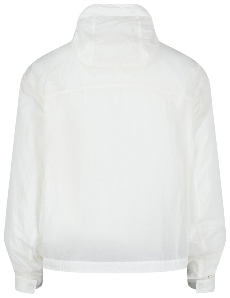 Ferragamo Hooded Utility Jacket White