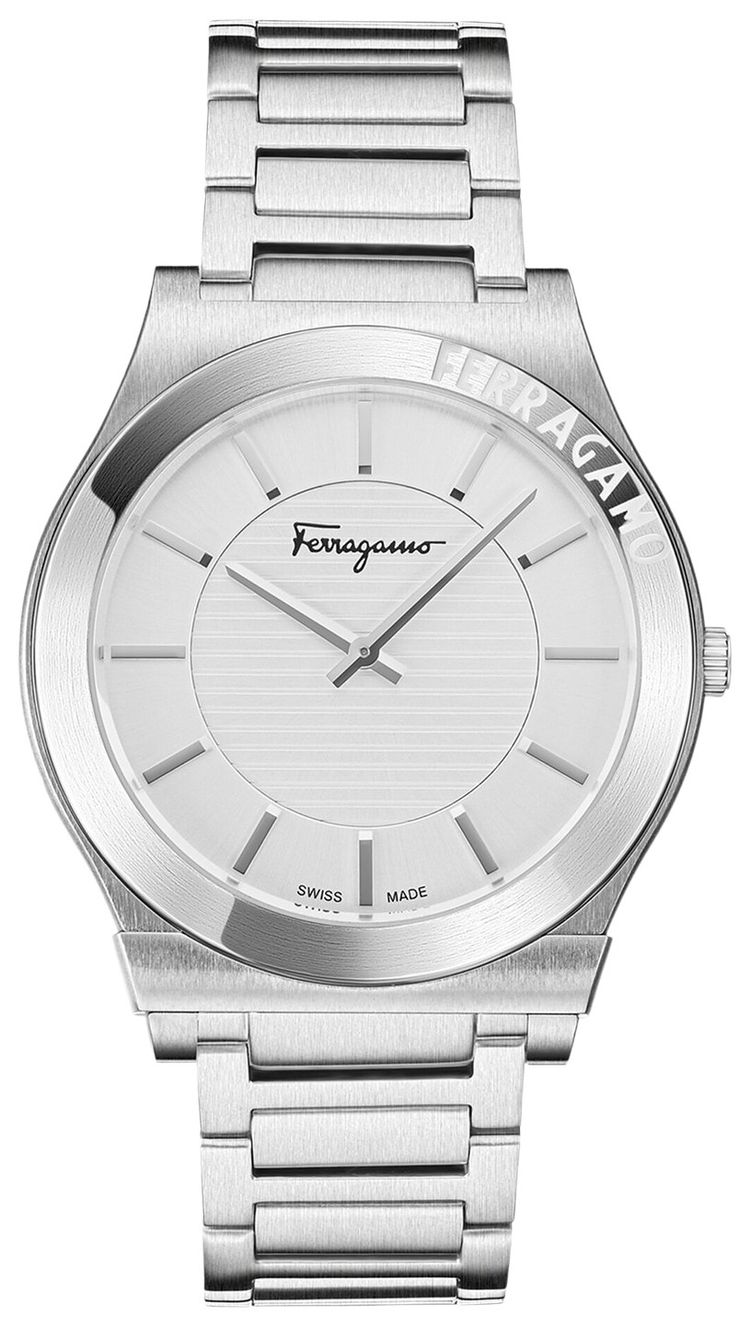 Ferragamo Gancini Bracelet Watch Stainless Steel