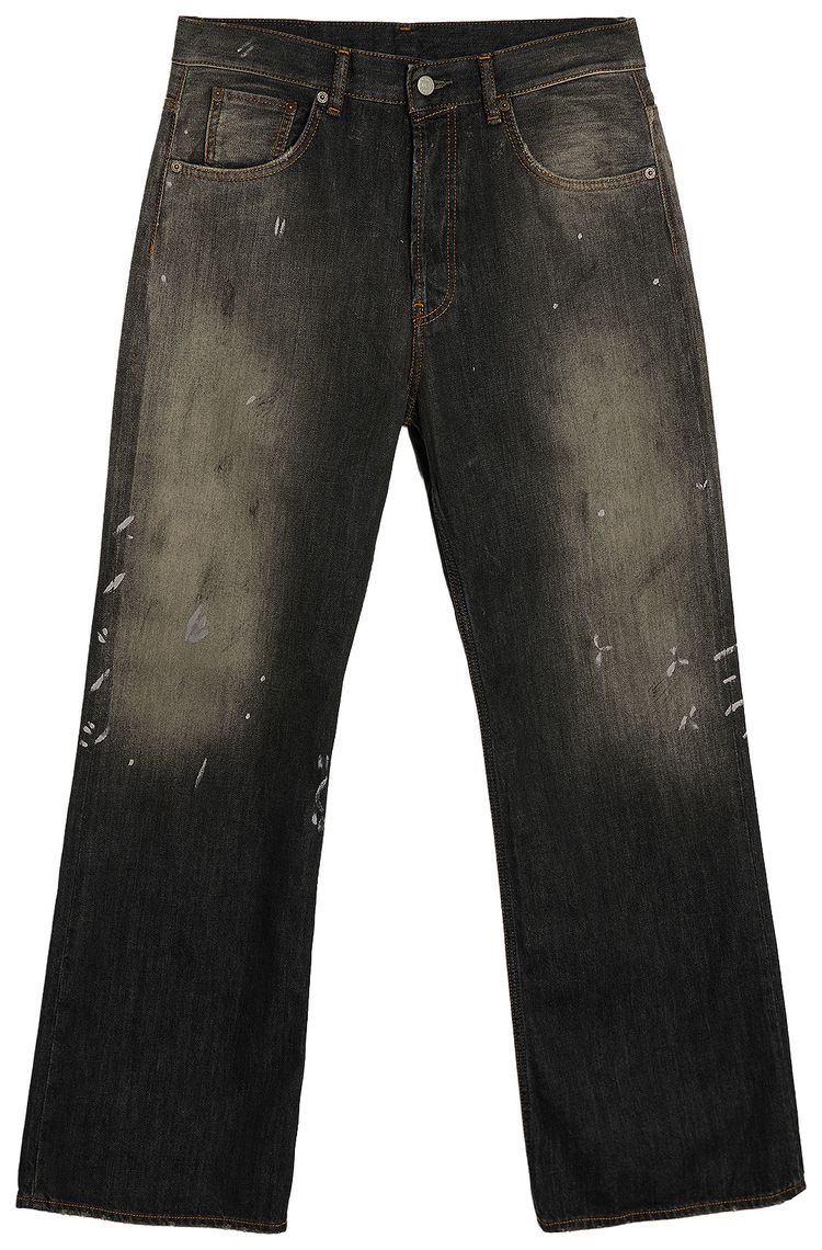 Acne Studios 2021M Loose Fit Jeans Black Trafalgar