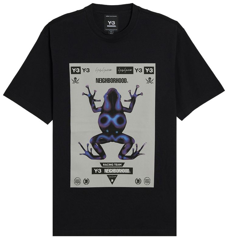 Y 3 x Neighborhood GFX Tee II Black
