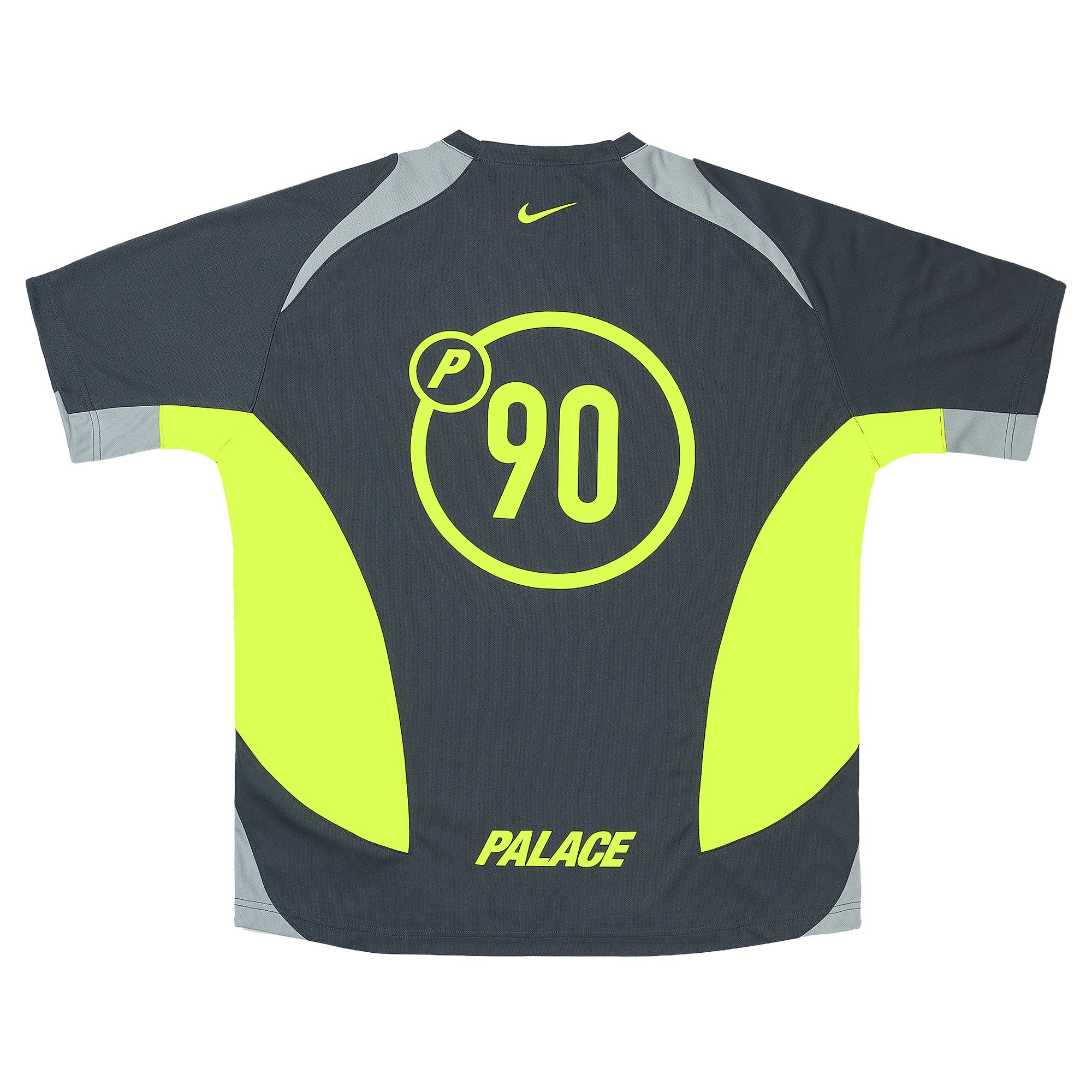 Buy Palace x Nike Total P90 Jersey 'Grey' - P29NES003 | GOAT