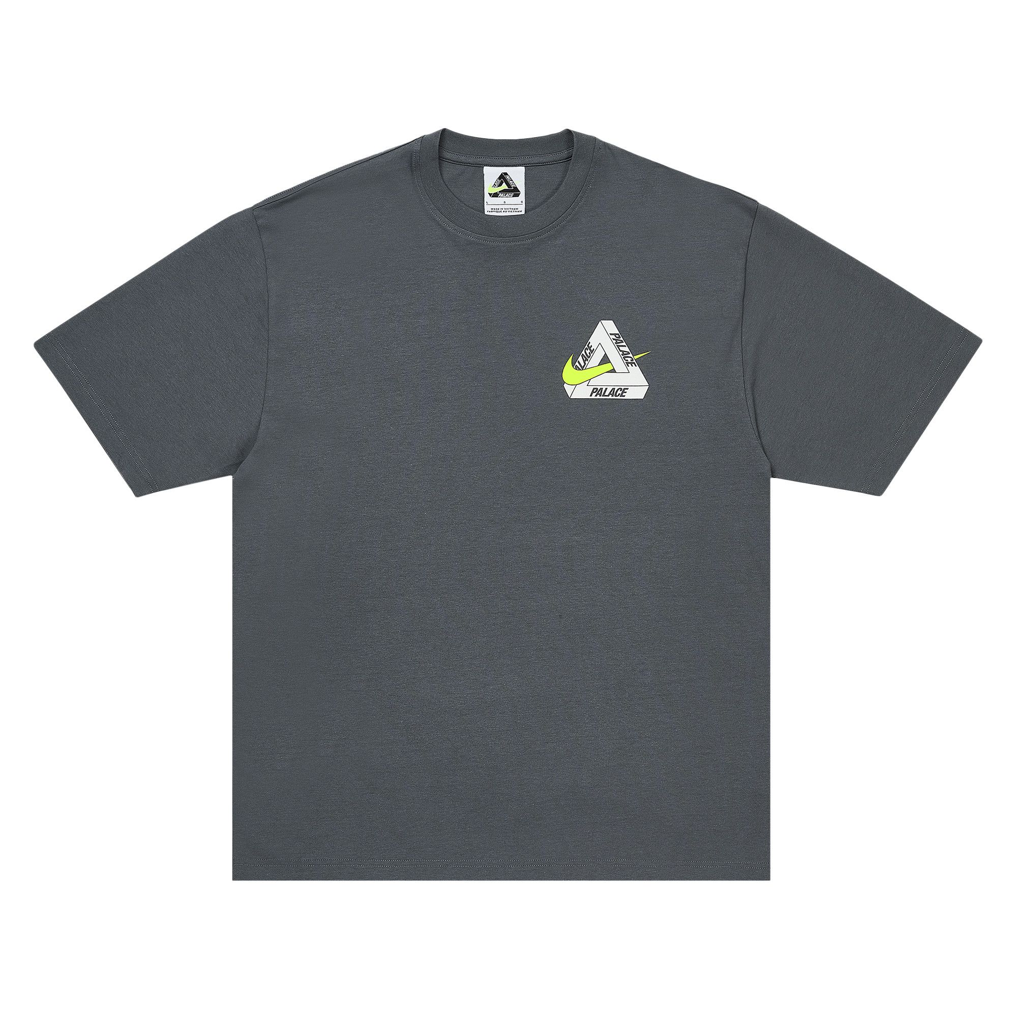 PALACE NIKE TRI SWOOSH T-SHIRT ナイキ Palace x Nike Tri Swoosh T-Shirt Grey Marl Men's - FW25 - US