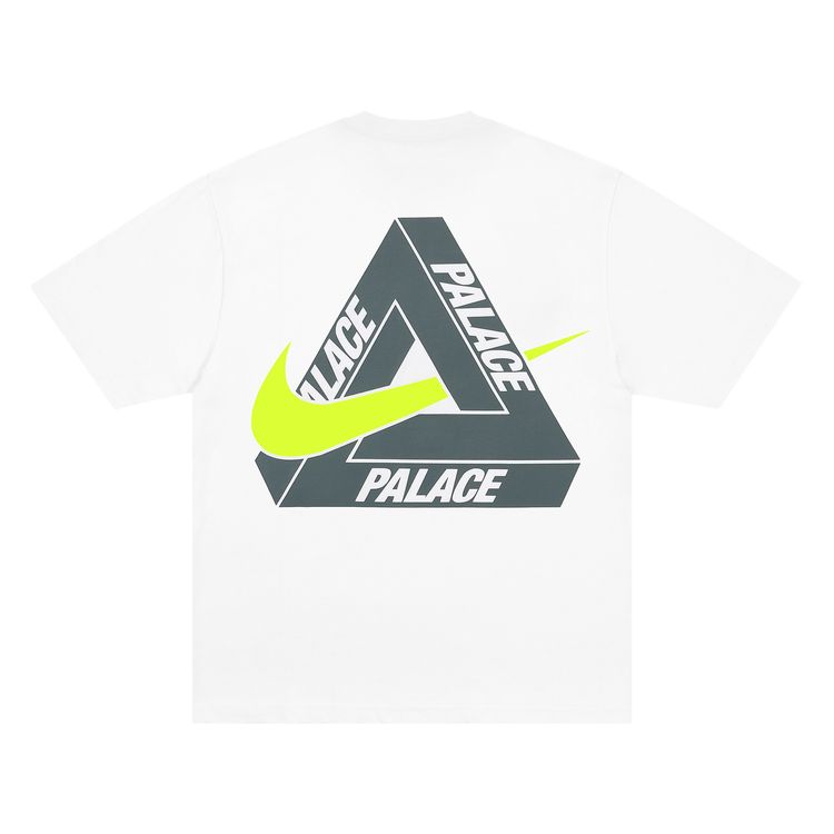 Palace x Nike Tri Swoosh T Shirt White