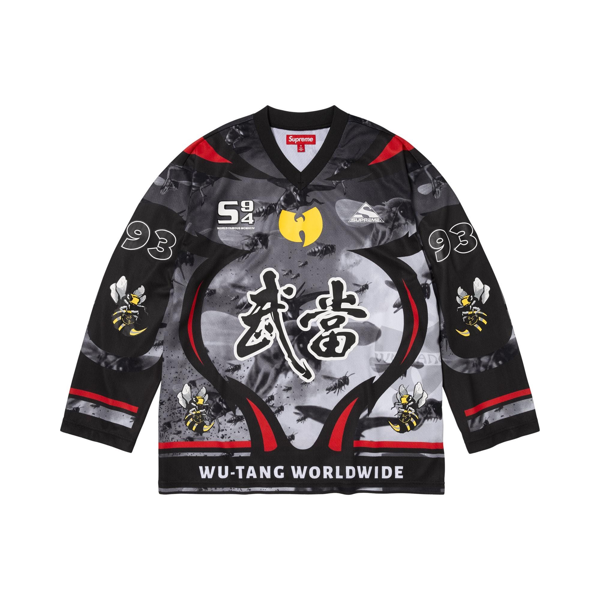 Buy Supreme x Wu-Tang Clan Hockey Jersey 'Black' - FW25KN72 BLACK