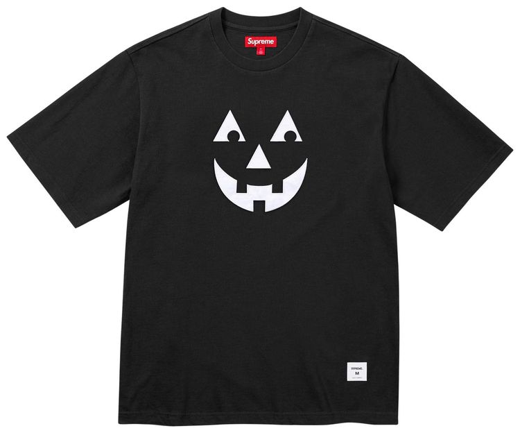Supreme Pumpkin Short Sleeve Top Black