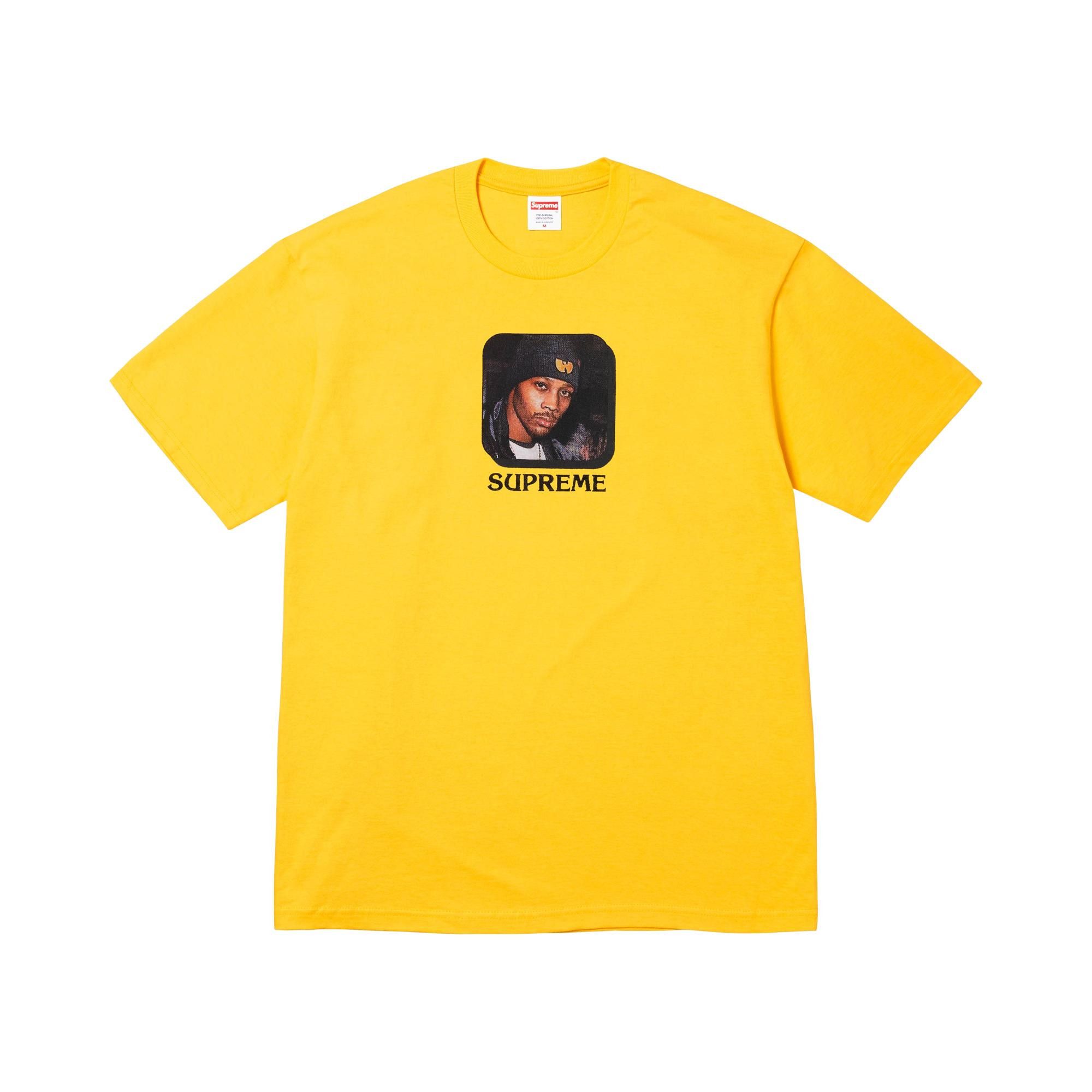 Buy Supreme x Wu-Tang Clan Rza Tee 'Yellow' - FW25T1 YELLOW | GOAT