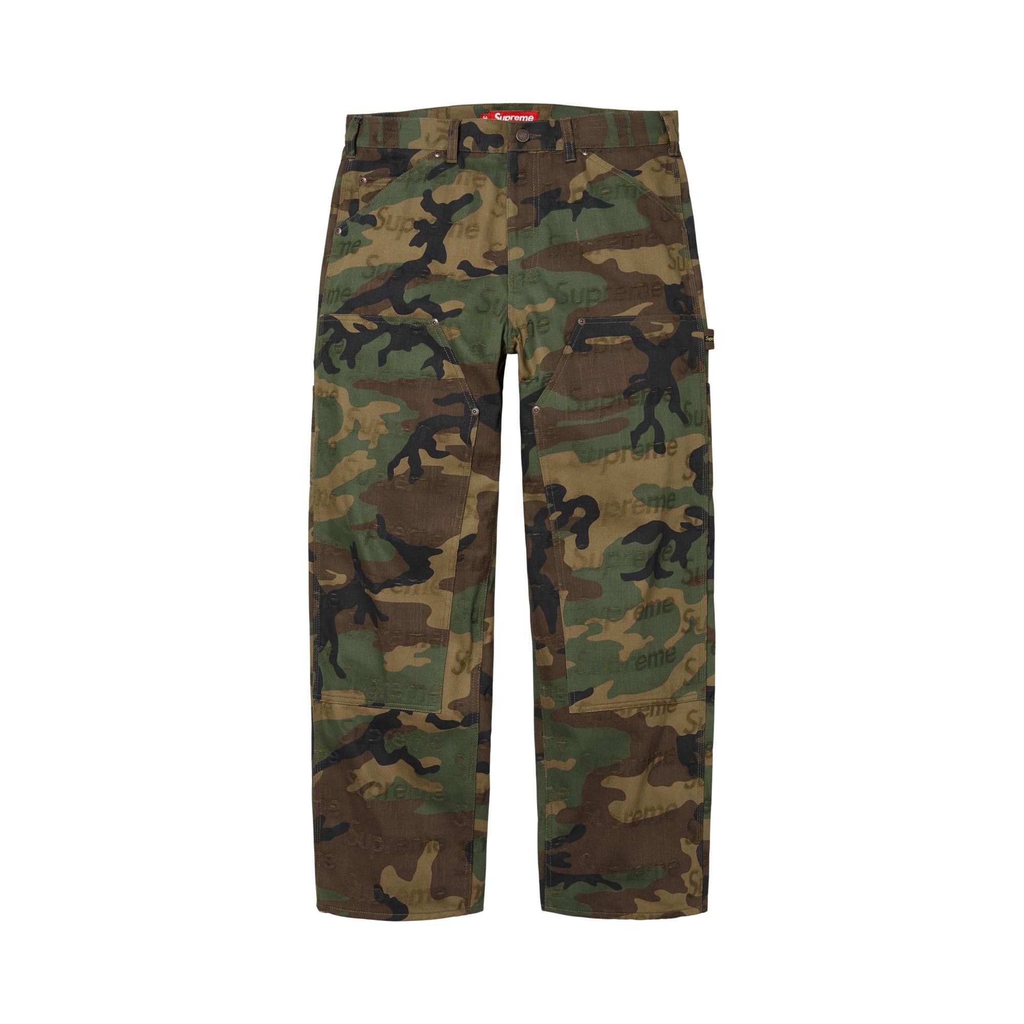 スケートボード Supreme Jacquard Logos Double Knee Denim Buy Supreme Jacquard Logos Double Knee Denim Painter Jean 'Rigid