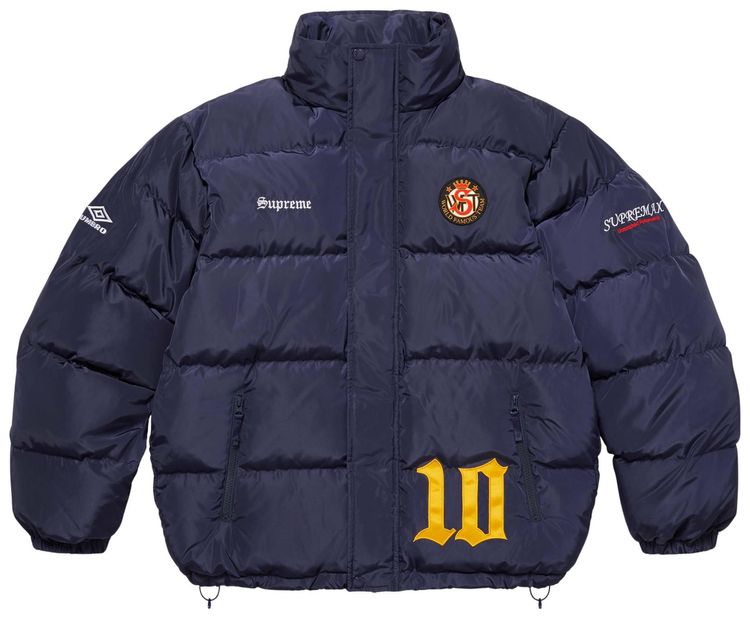 Supreme x Umbro Down Puffer Jacket Navy