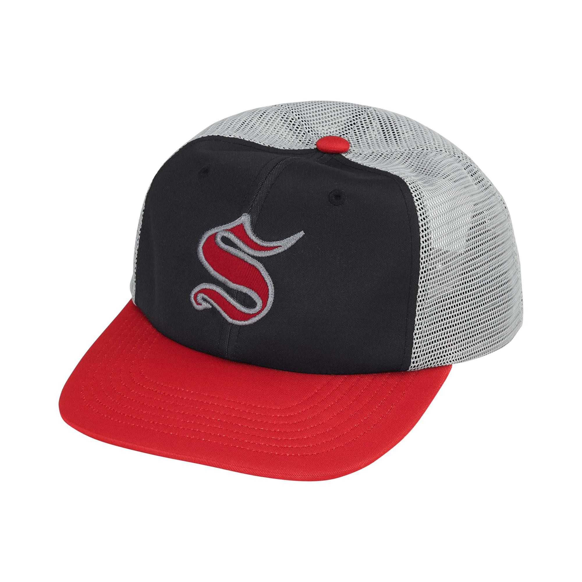 Buy Supreme Contrast S Mesh Back 6-Panel 'Black' - FW25H57 BLACK