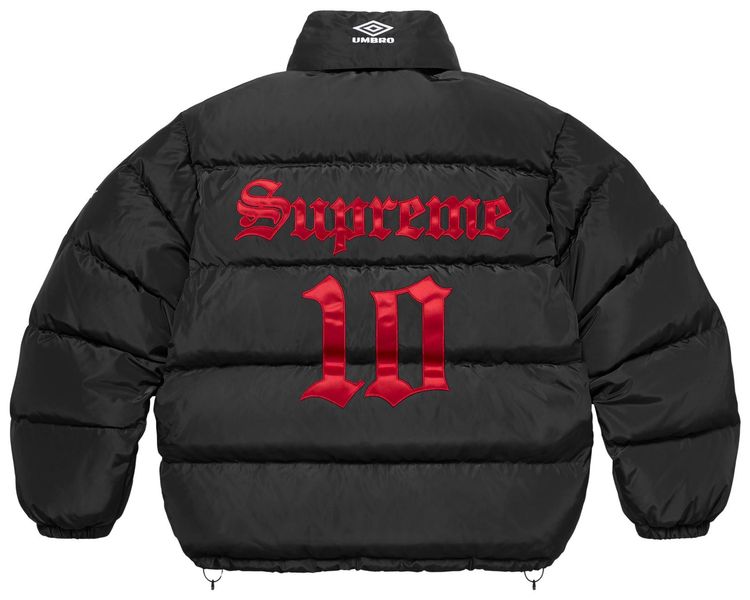 Supreme x Umbro Down Puffer Jacket Black
