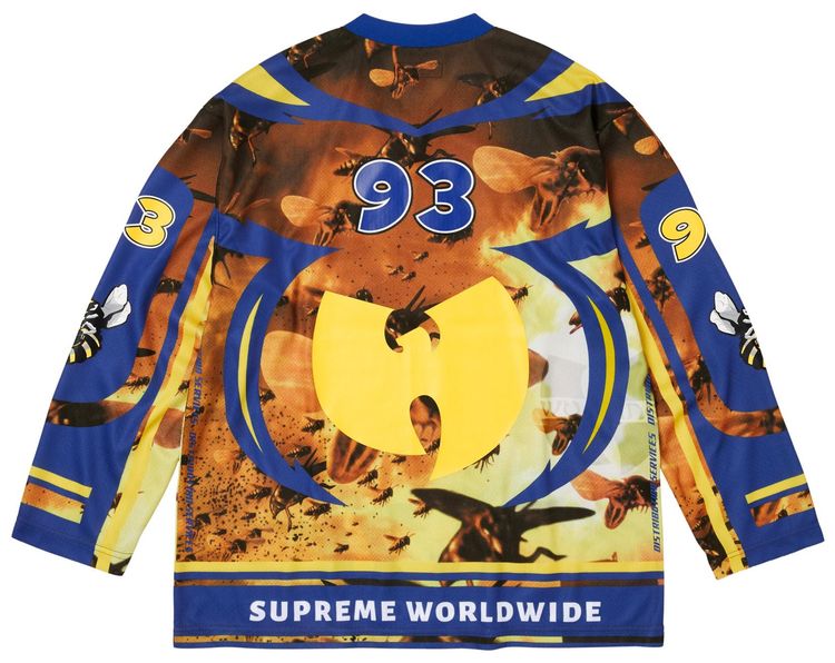 Supreme x Wu Tang Clan Hockey Jersey Multicolor