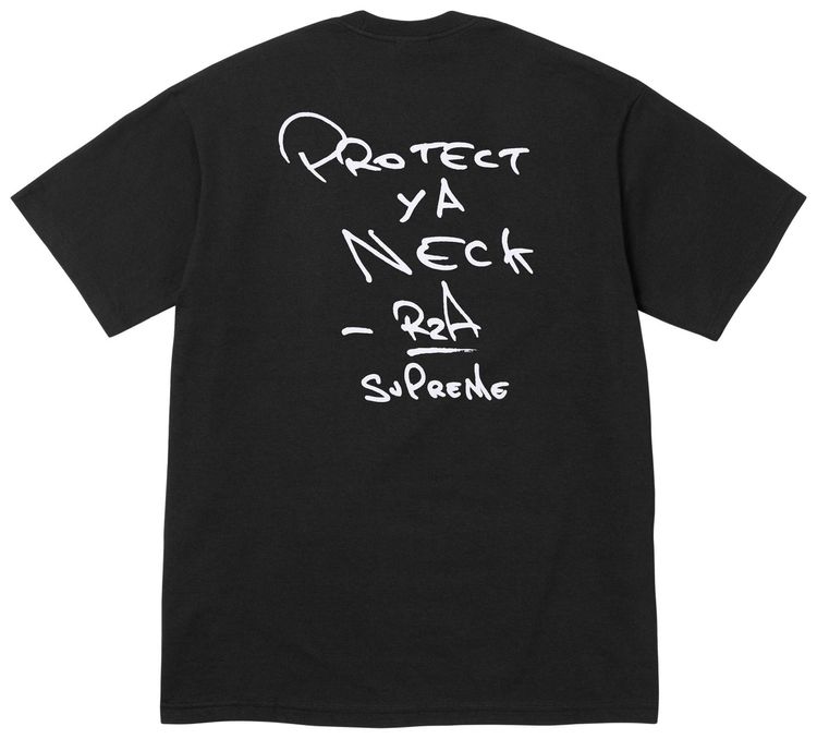 Supreme x Wu Tang Clan Rza Tee Black