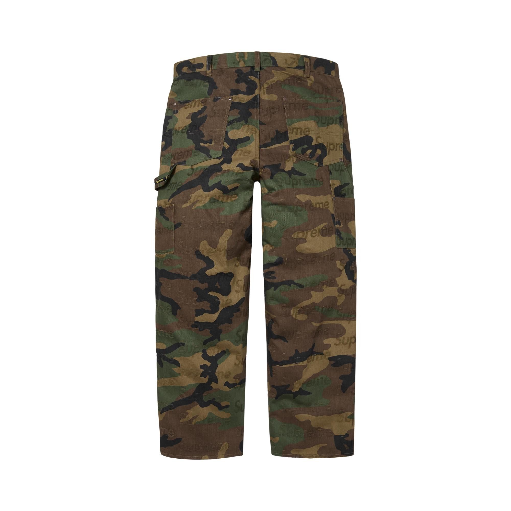 Buy Supreme Jacquard Logos Double Knee Denim Painter Jean