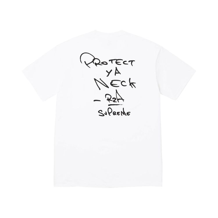 Supreme x Wu Tang Clan Rza Tee White