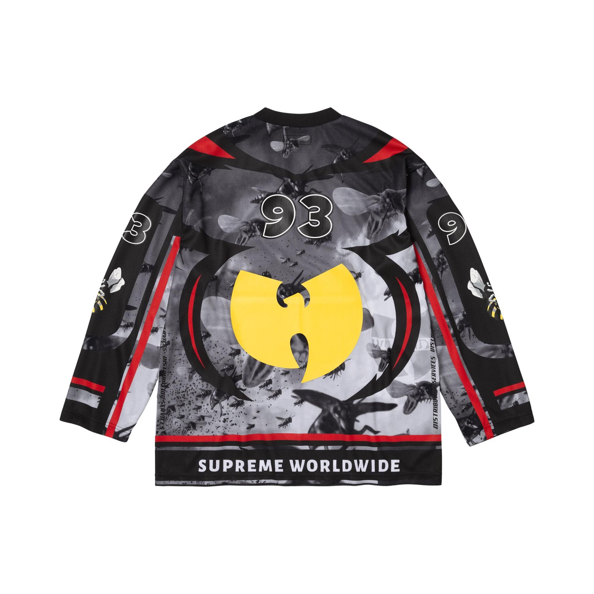 Buy Supreme x Wu-Tang Clan Hockey Jersey 'Black' - FW25KN72 BLACK