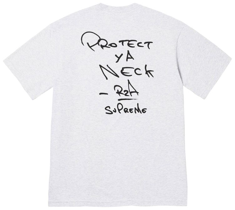Supreme x Wu Tang Clan Rza Tee Ash Grey