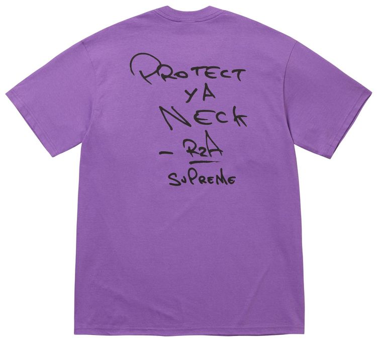 Supreme x Wu Tang Clan Rza Tee Purple