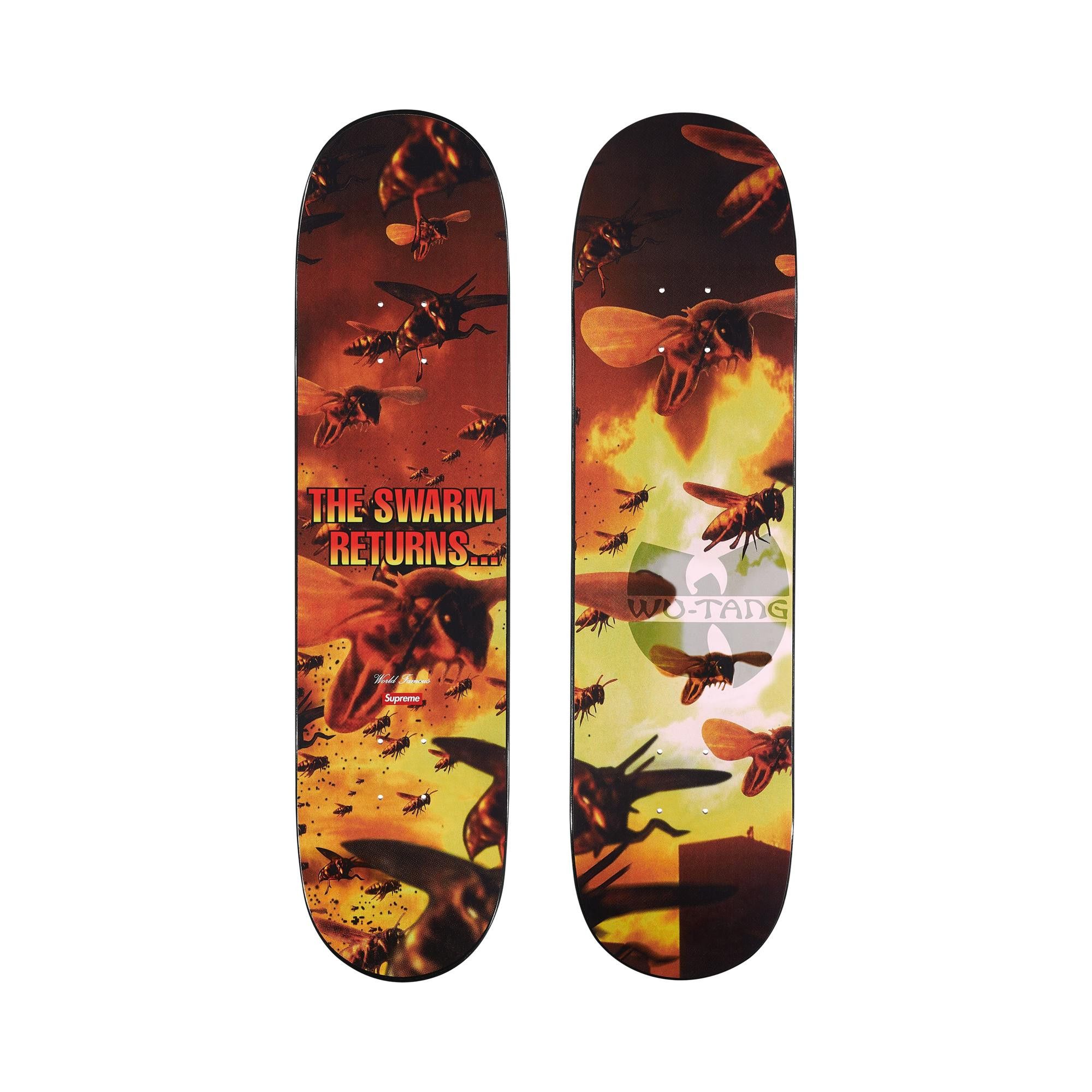Buy Supreme x Wu-Tang Clan Skateboard 'Multicolor' - FW25SB3