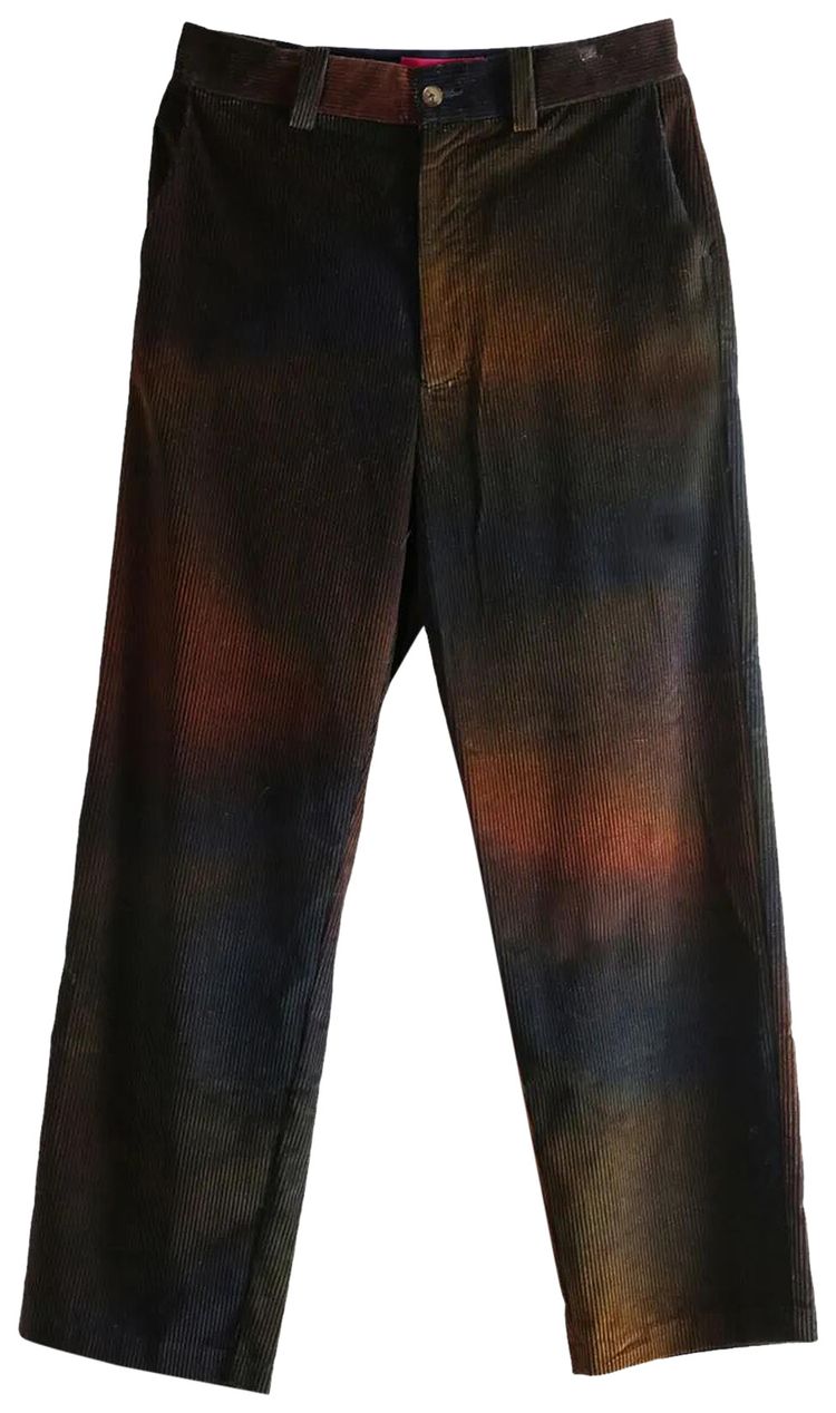 The Elder Statesman Ombre Cord Norm Pant Midnight