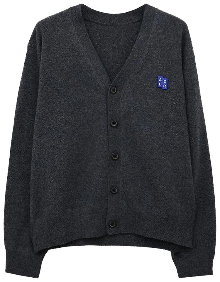 Ader Error Cardigan Charcoal