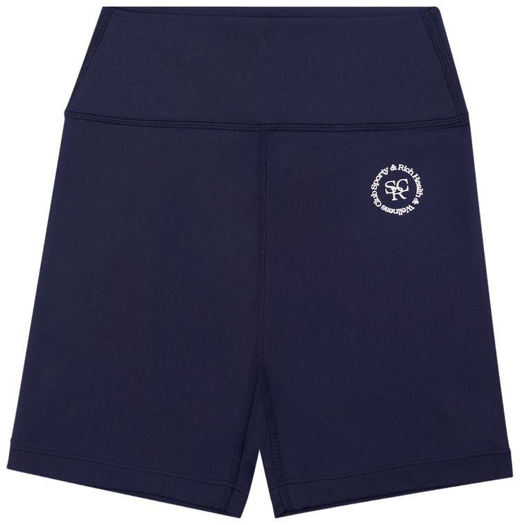 Sporty  Rich Biker Short Dark Navy