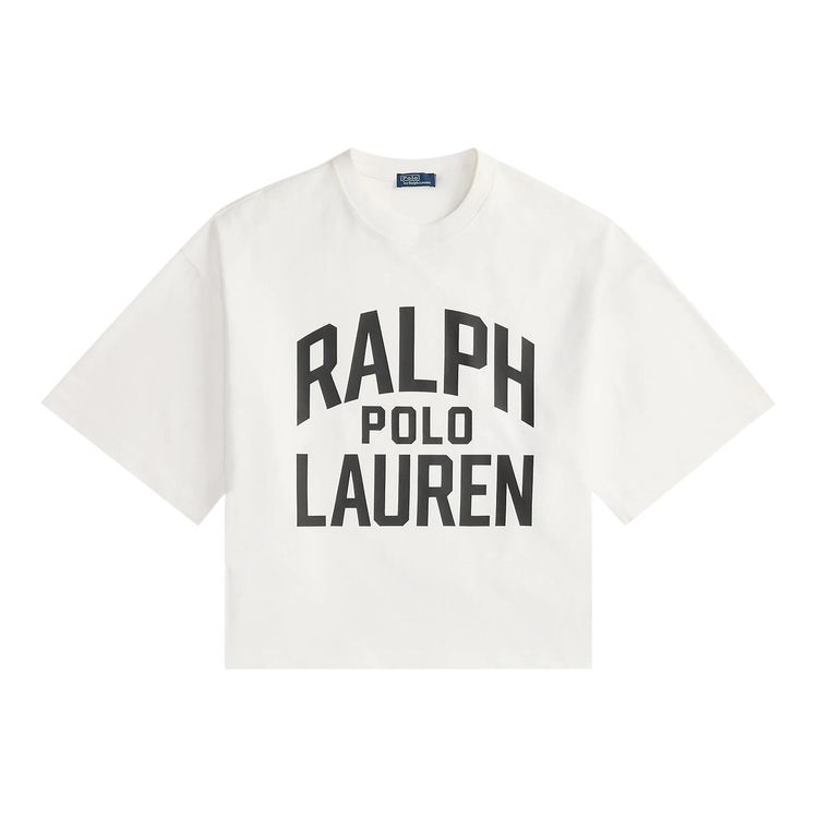 Polo Ralph Lauren Jersey Knit Short Sleeve T Shirt White