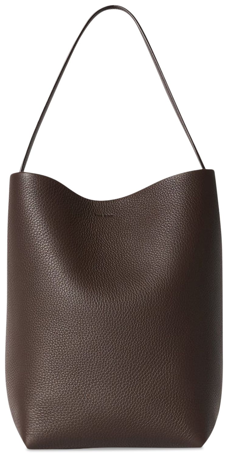The Row Medium NS Park Tote Deep Brown