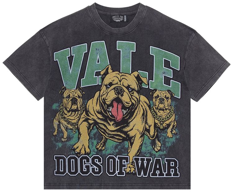 Vale Forever Dreams Dogs Of War T Shirt Black