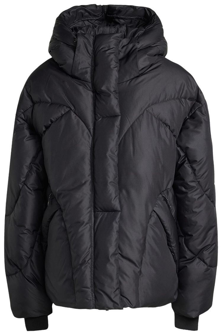 Adidas x Stella McCartney Mid Length Padded Winter Jacket Black