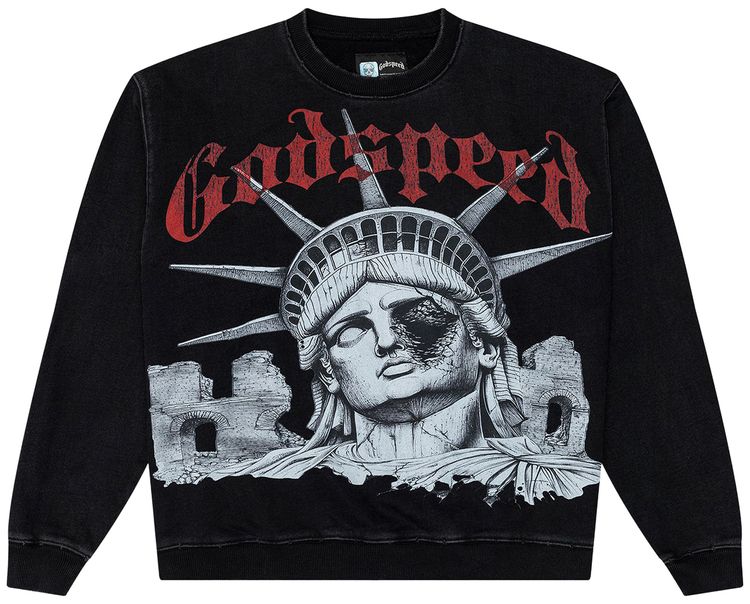 Godspeed ROME Sweatshirt Black Wash