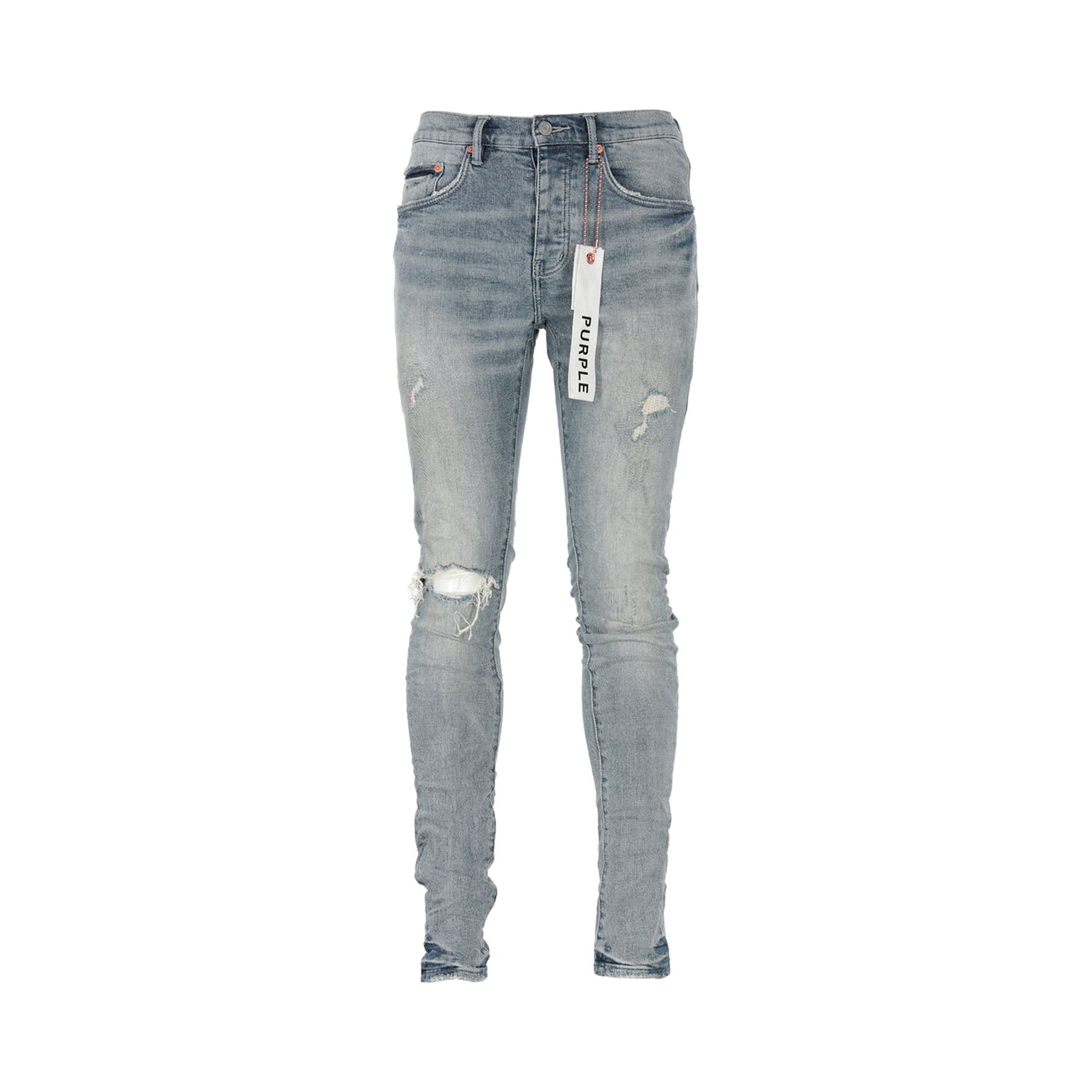Buy PURPLE BRAND Three Year 'Light Indigo' - P001 TYLI525 | GOAT