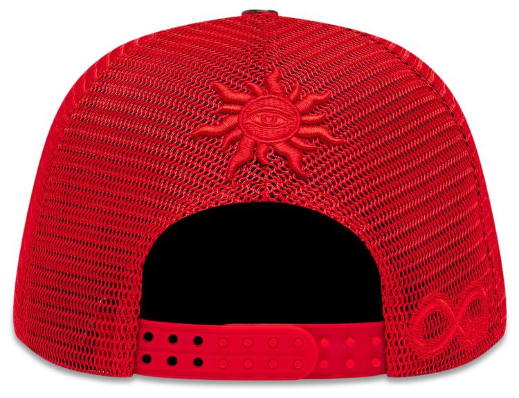 Godspeed Forever Trucker Hat Red