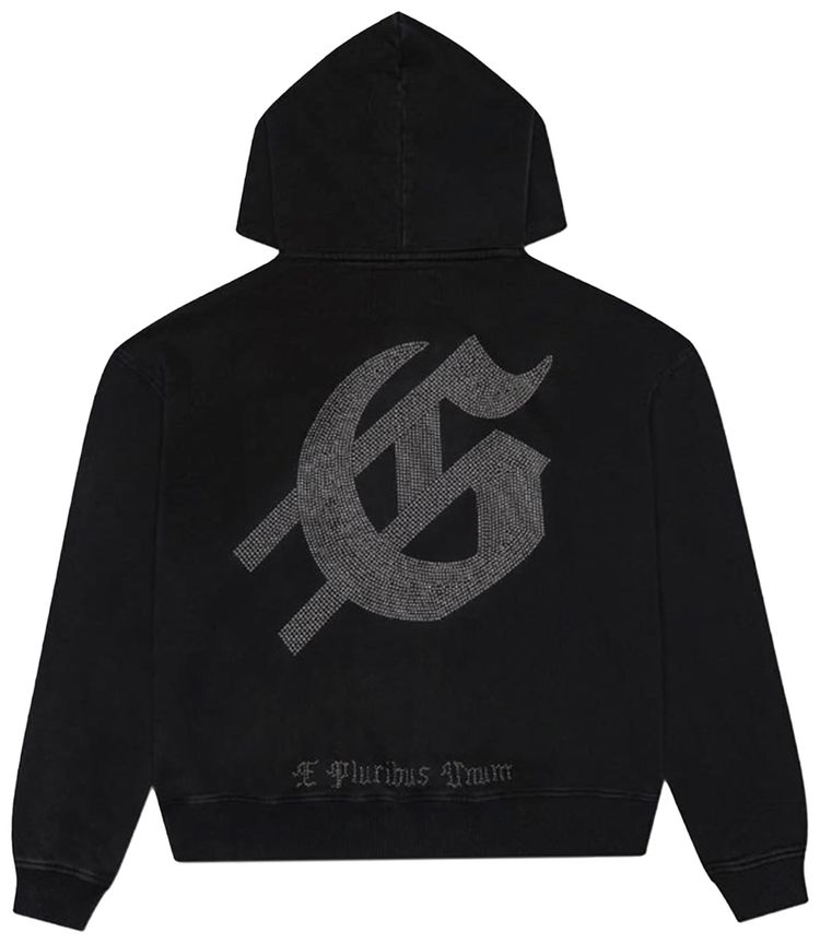Godspeed Studded OG Logo Hoodie Black Wash