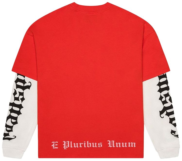 Godspeed Los Scandalous Layered T Shirt Red