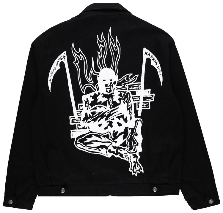 Warren Lotas Masked Demon Work Jacket Black