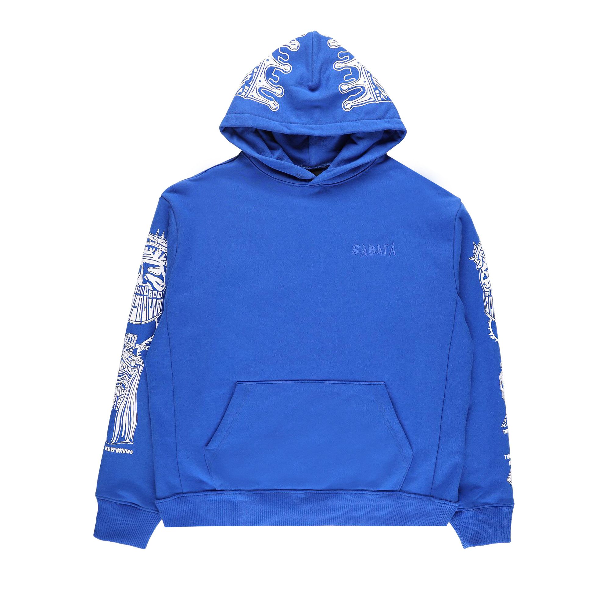 Buy Warren Lotas Sabata Hoodie 2.0 'Royal Blue' - WLFW25 005 | GOAT