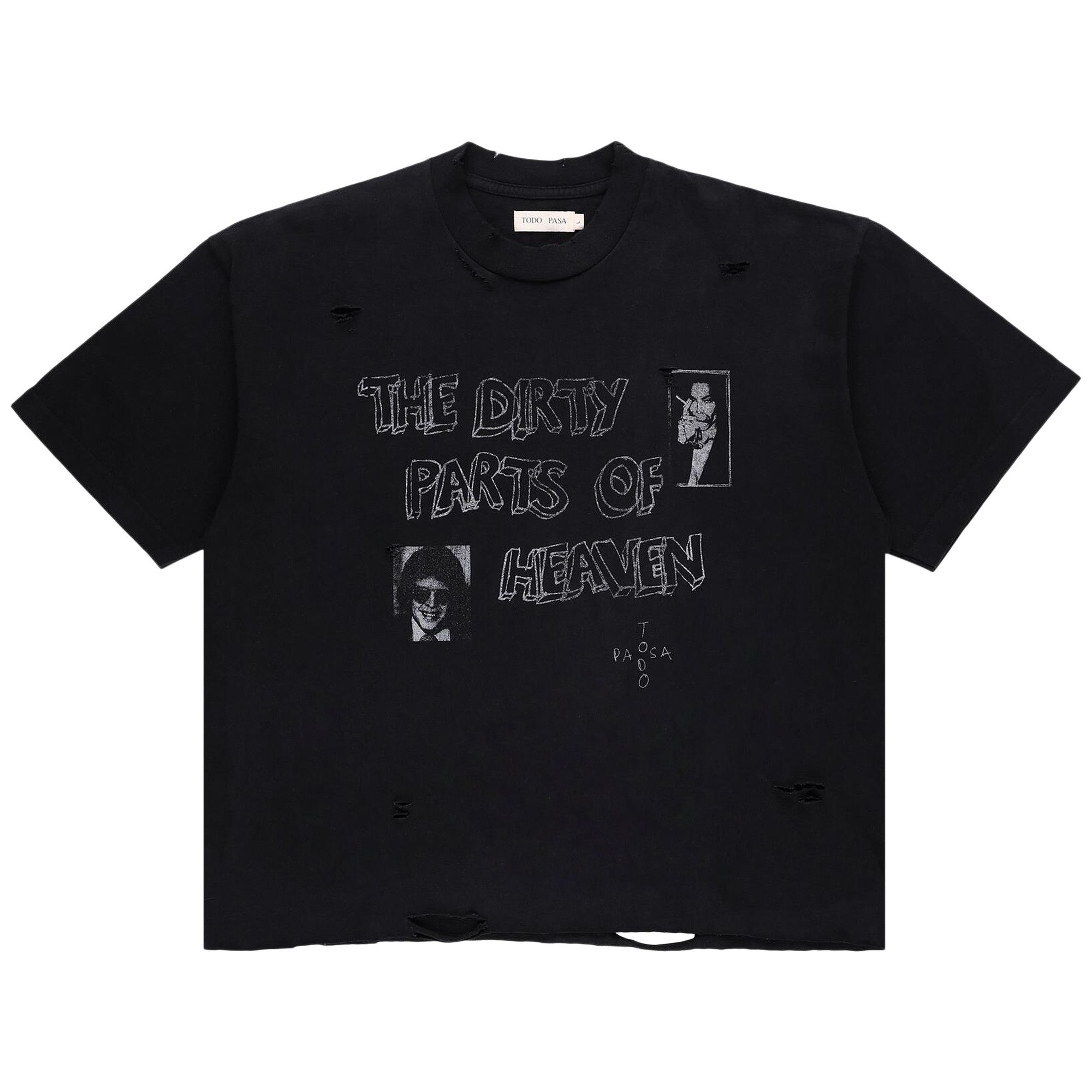 Buy Todo Pasa The Dirty Parts Of Heaven T-Shirt 'Black' - DPHTS001
