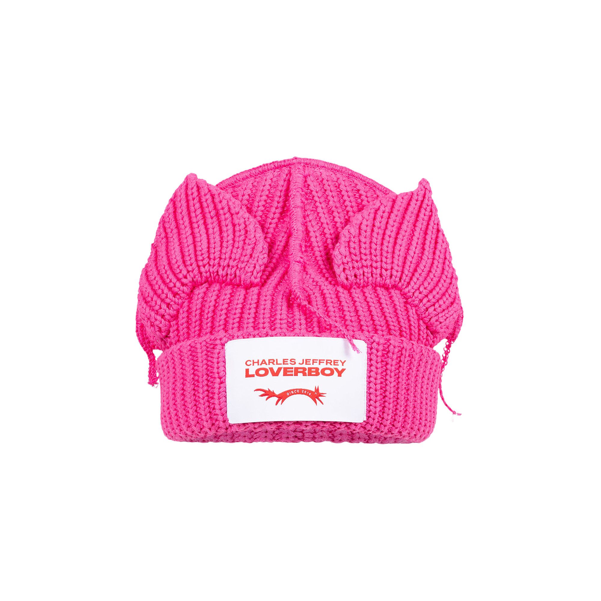 Buy Charles Jeffrey Loverboy Chunky Ears Beanie 'Pink' - 52132505