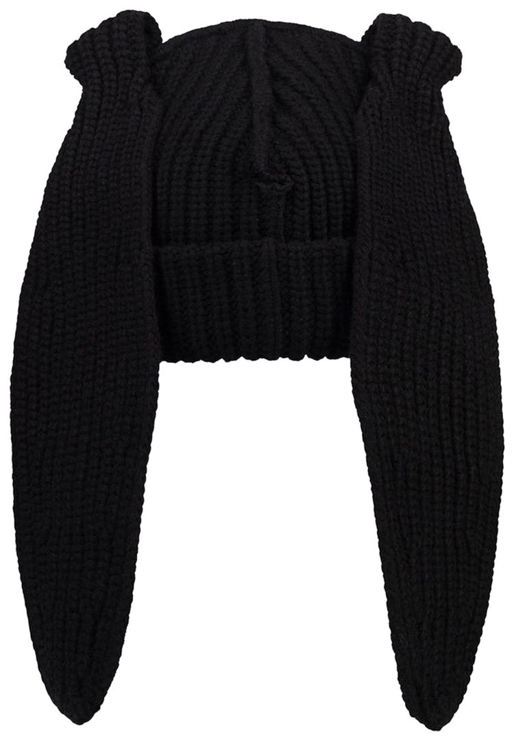 Charles Jeffrey Loverboy Chunky Rabbit Beanie Black