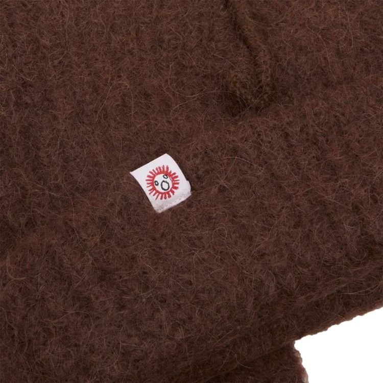 Charles Jeffrey Loverboy Alpaca Chunky Rabbit Beanie Brown