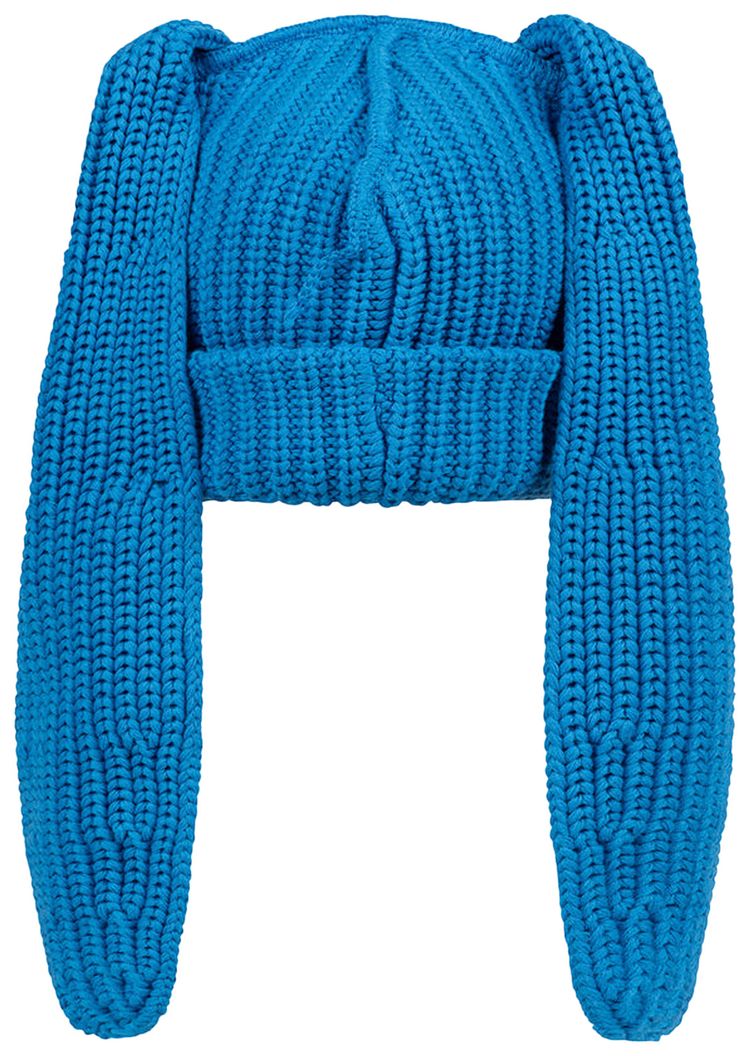 Charles Jeffrey Loverboy Chunky Rabbit Beanie Light Blue