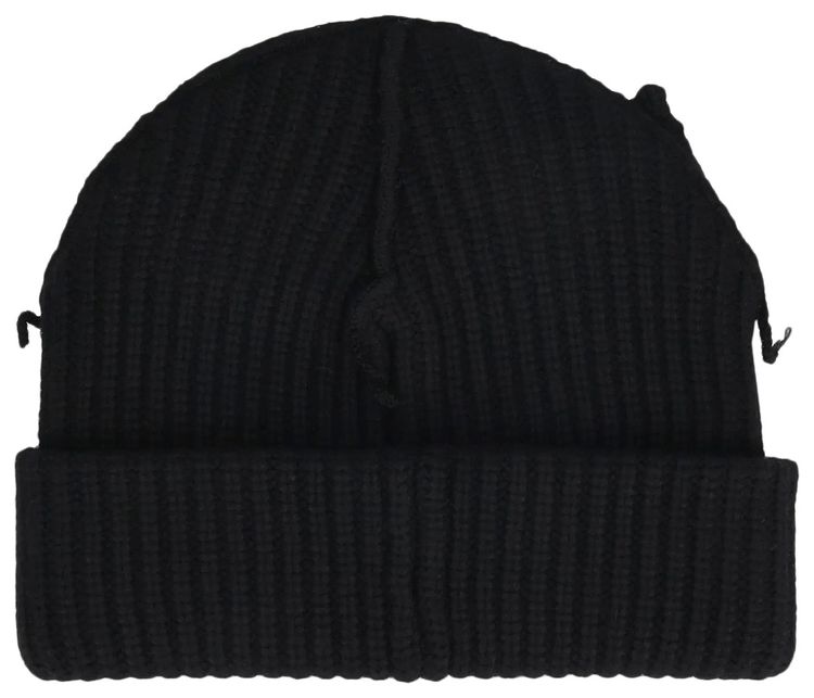 Charles Jeffrey Loverboy Supersized Chunky Ears Beanie Black