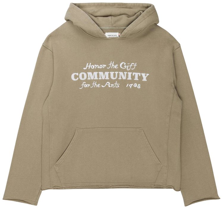 Honor The Gift Oil Vintage Hoodie Pebble