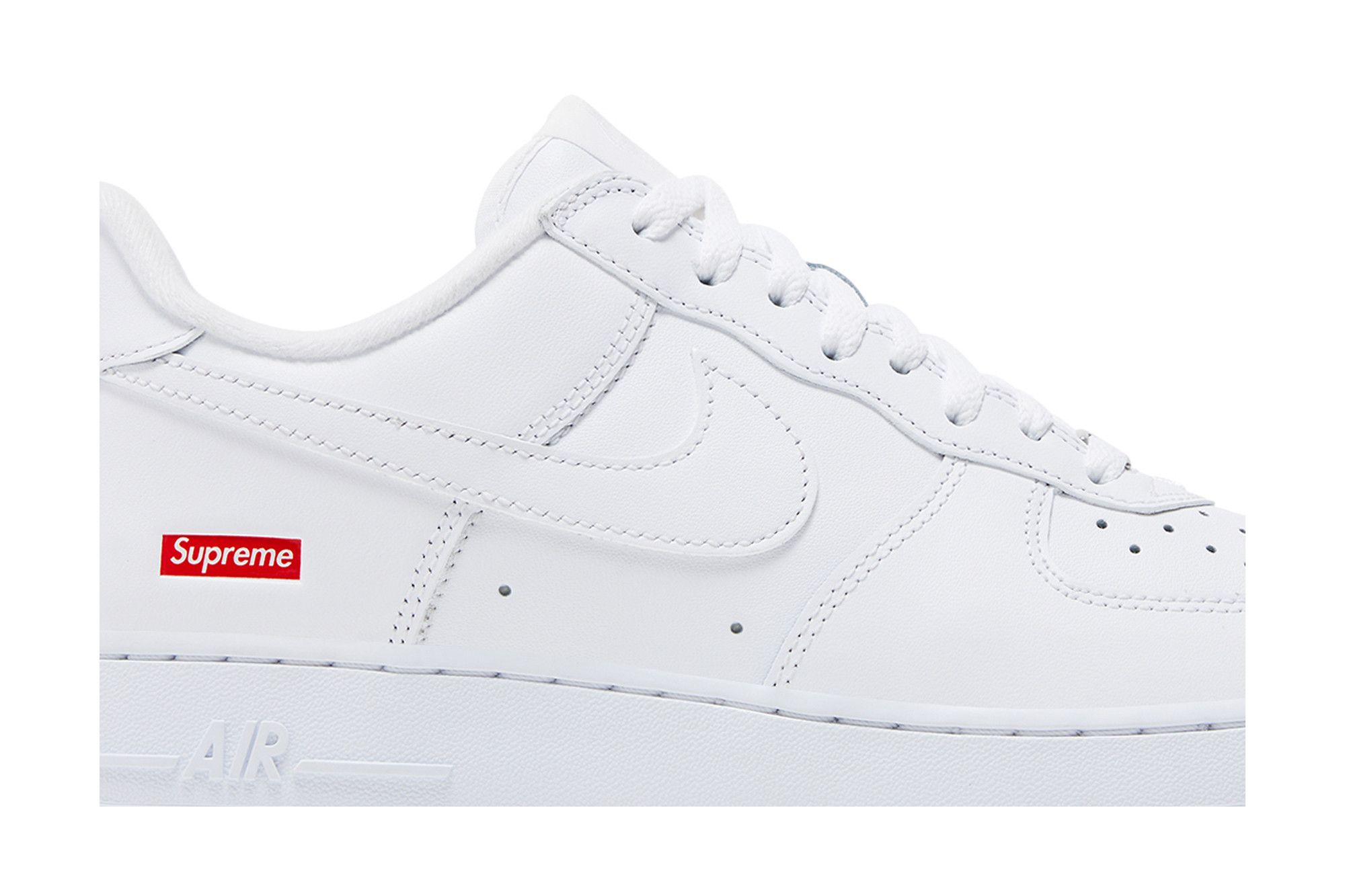 Buy Supreme x Nike Air Force 1 Low 'Box Logo - White' - CU9225 100